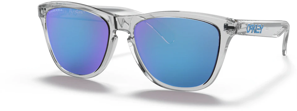 Oakley Frogskins Sunglasses Crystal Clear/Prizm Sapphire - GB