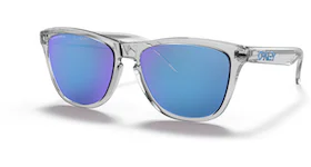 Oakley Frogskins Sunglasses Crystal Clear/Prizm Sapphire (0OO9013D055)