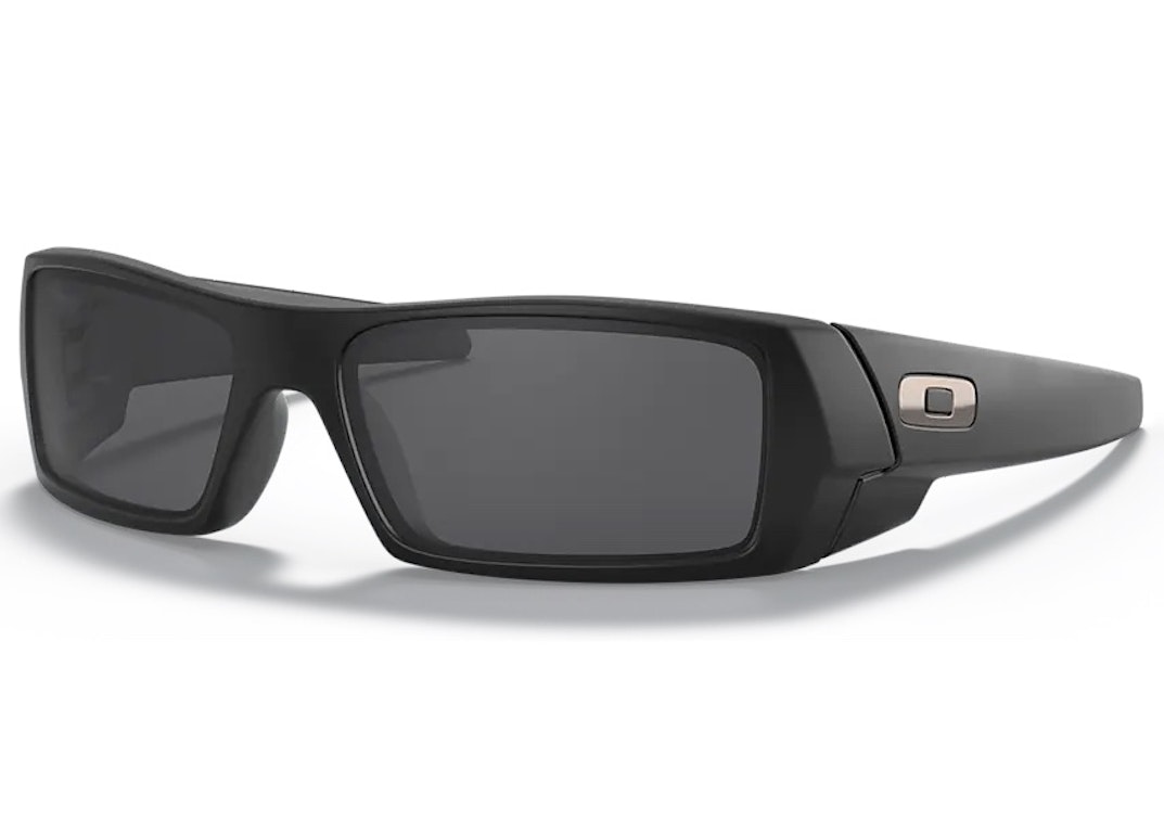 Pre-owned Oakley Gascan Sunglasses Matte Black/grey (03-473)