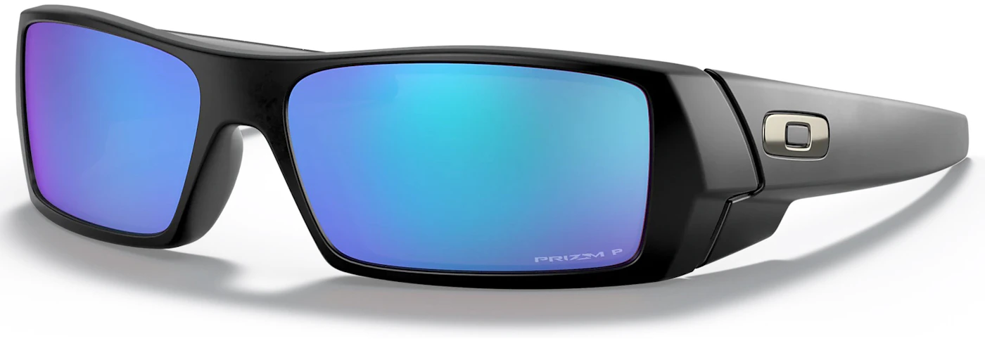 Oakley Gascan Sunglasses Matte Black/Prizm Sapphire Polarized (OO9014 ...