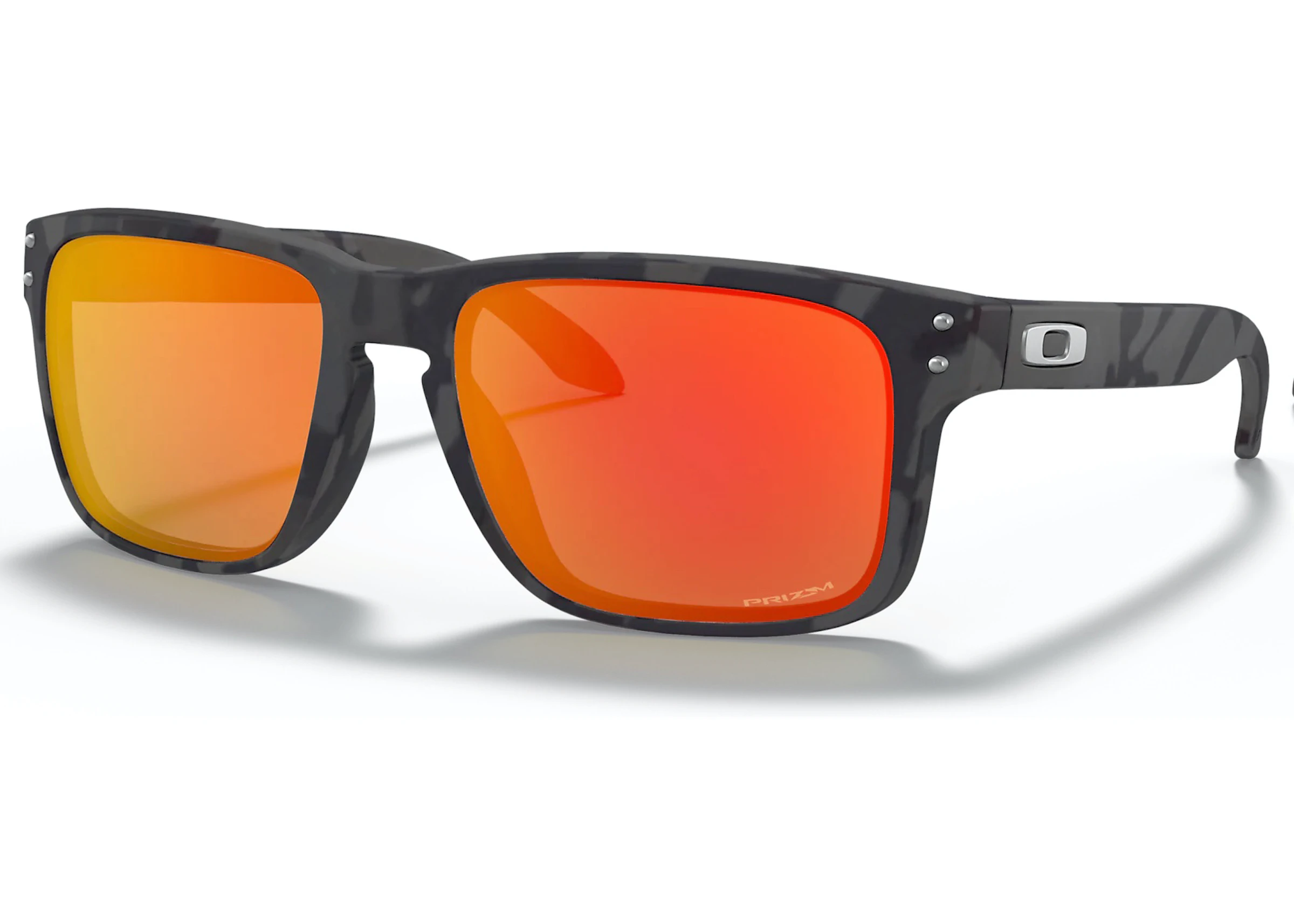 Oakley Holbrook Sunglasses Black Camo/Prizm Ruby - US