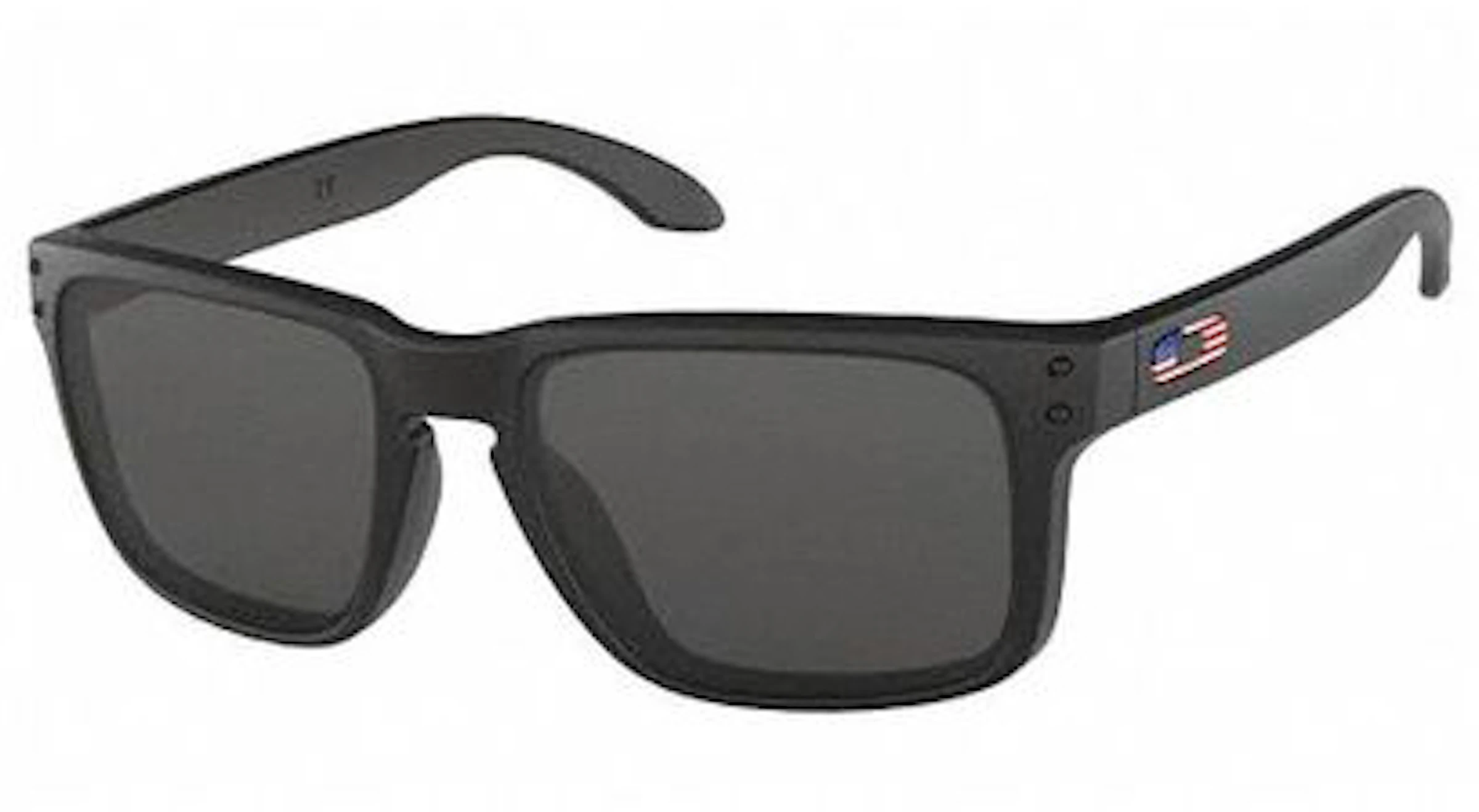 Oakley Holbrook Sunglasses Matte Black/Gray - US
