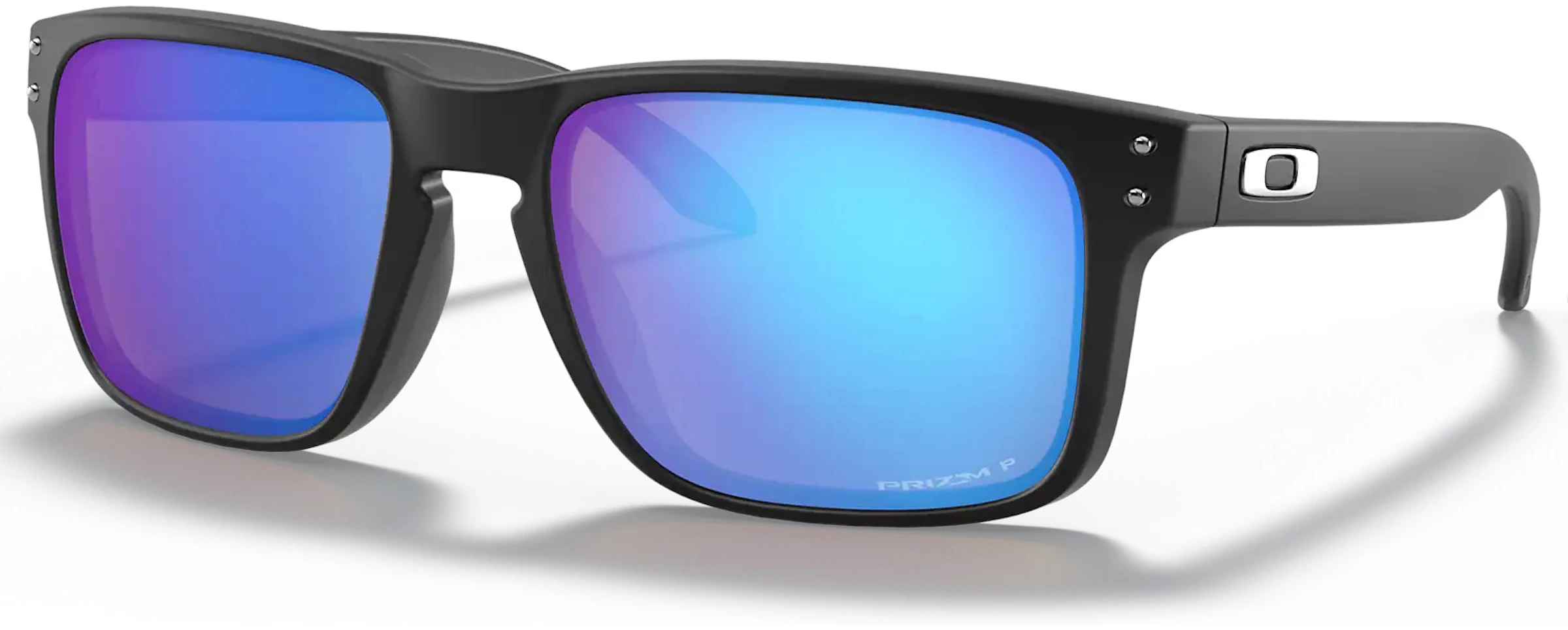 Oakley Holbrook Sunglasses Matte Black/Prizm Sapphire Polarized - US