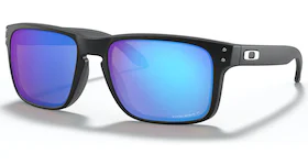 Oakley Holbrook Sunglasses Matte Black/Prizm Sapphire Polarized (OO9102-F055)
