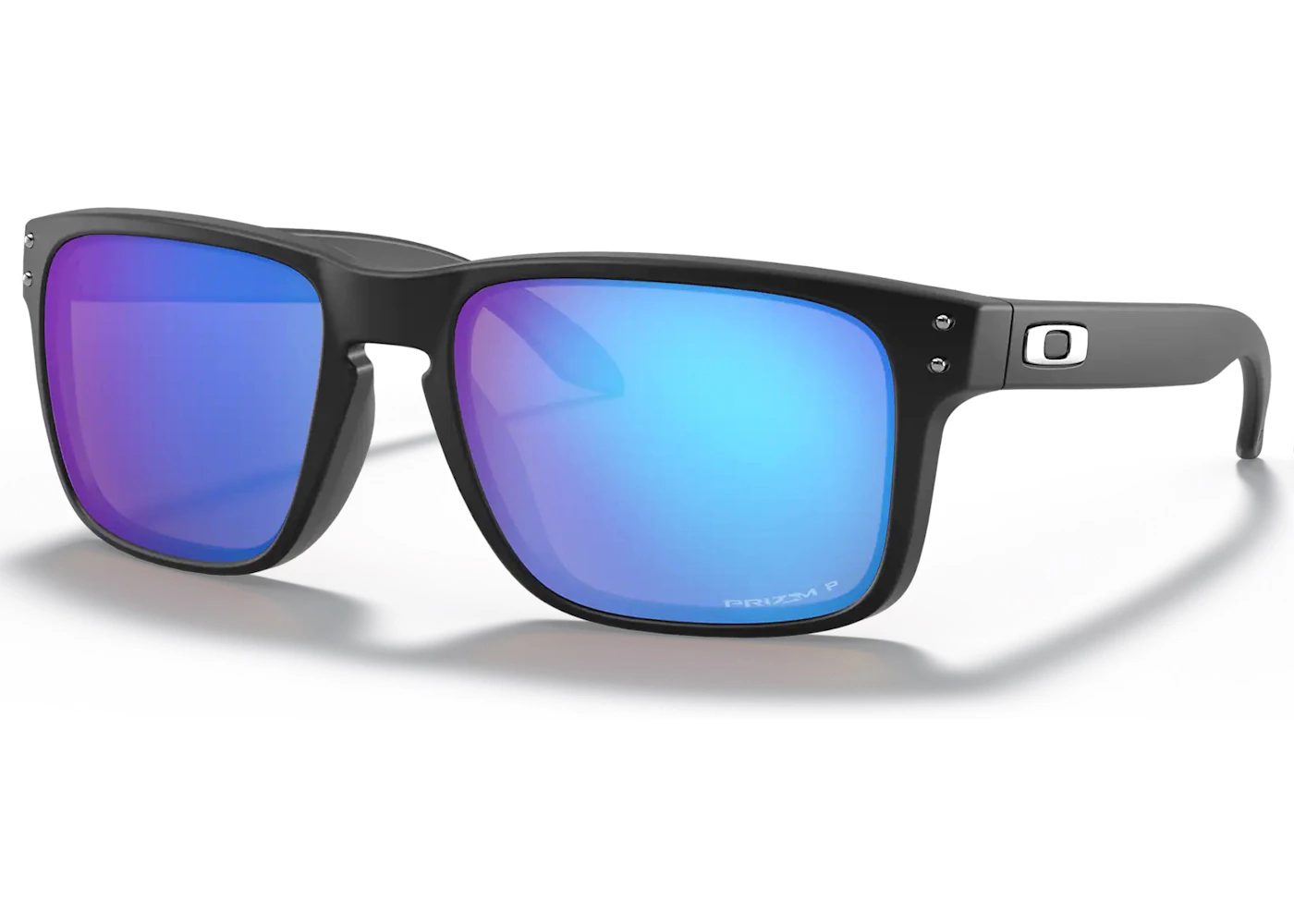 Oakley Holbrook Sunglasses Matte Black/Prizm Sapphire Polarized (OO9102 ...