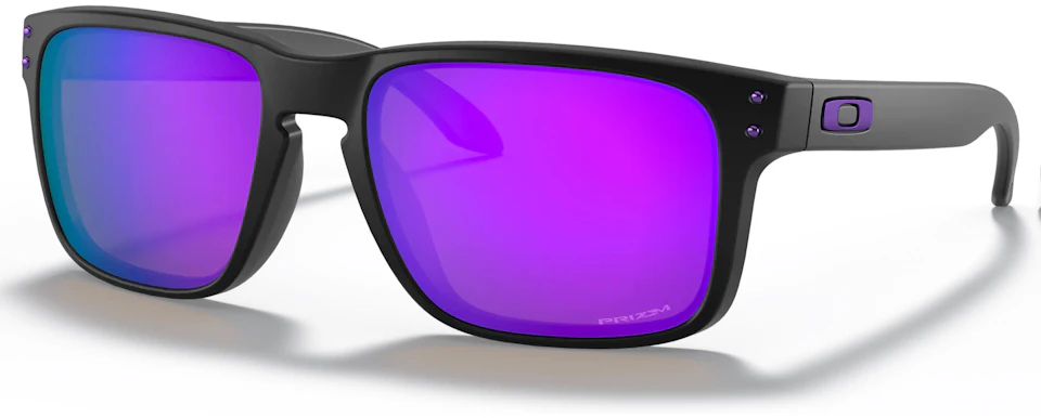Oakley Holbrook Sunglasses Matte Black/Prizm Violet - US