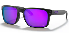 Oakley Holbrook Sunglasses Matte Black/Prizm Violet (OO9102-K655)