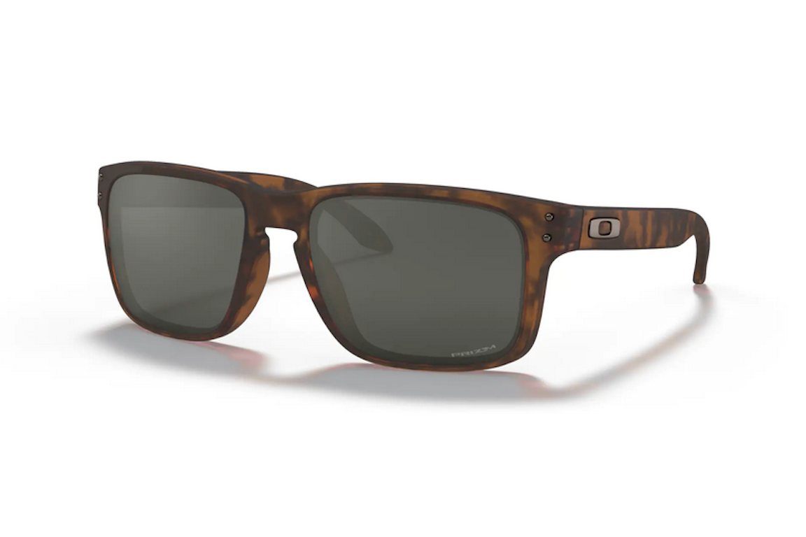 Pre-owned Oakley Holbrook Sunglasses Matte Black Tortoise/prizm Black (oo9102-f455)