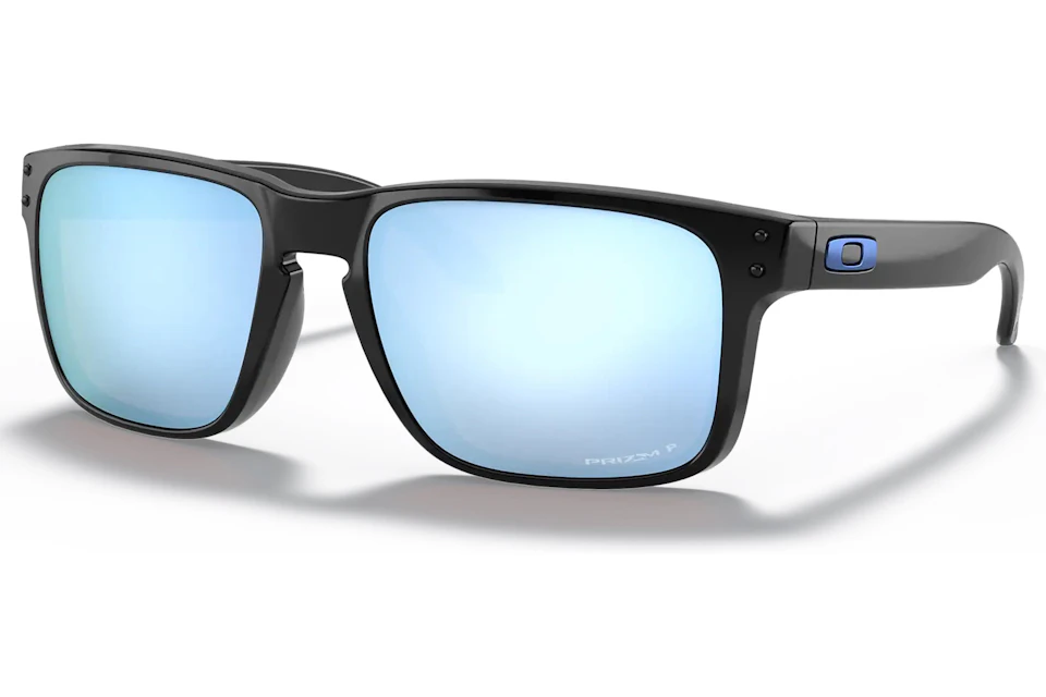 Oakley Holbrook Sunglasses Polished Black/Prizm Deep Water Polarized