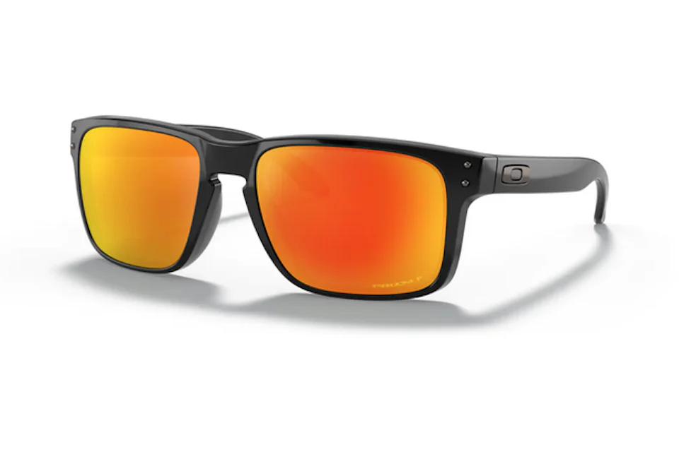 Oakley Holbrook Sunglasses Polished Black Prizm Ruby OO9102 F155