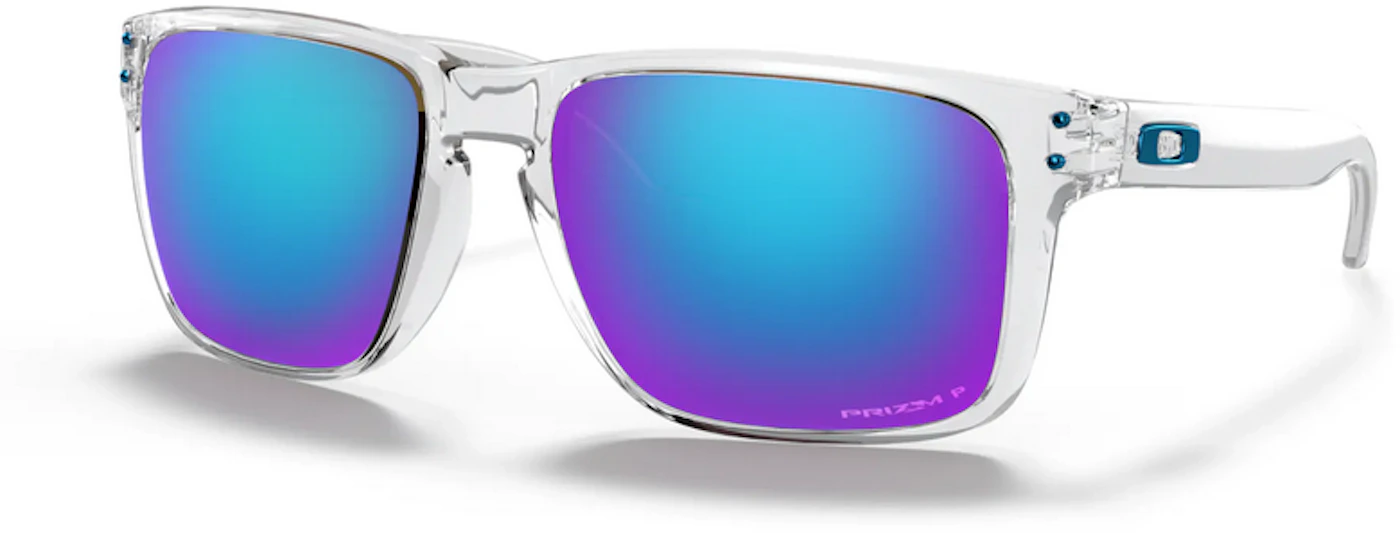Oakley Holbrook XL Sunglasses Polished Clear/Prizm Sapphire - US