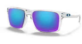Oakley Holbrook XL Sunglasses Polished Clear/Prizm Sapphire (OO9417-0759)