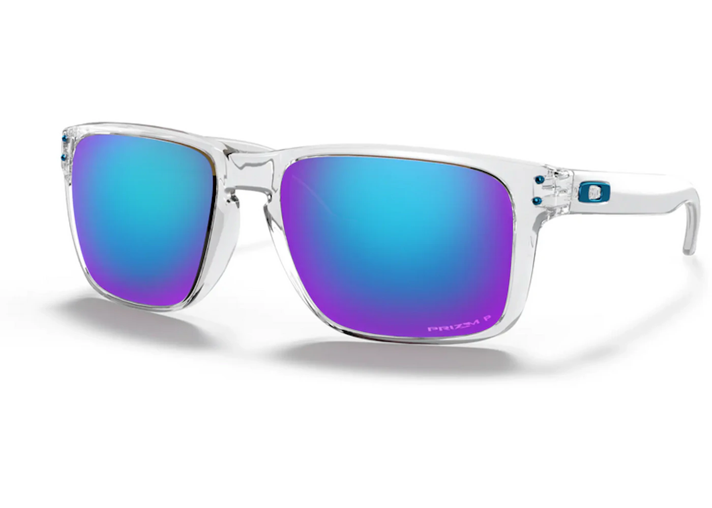Oakley Holbrook XL Sunglasses Polished Clear Prizm Sapphire