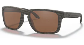 Oakley Holbrook XL Sunglasses Woodgrain/Prizm Tungsten Polarized (OO9417-0659)