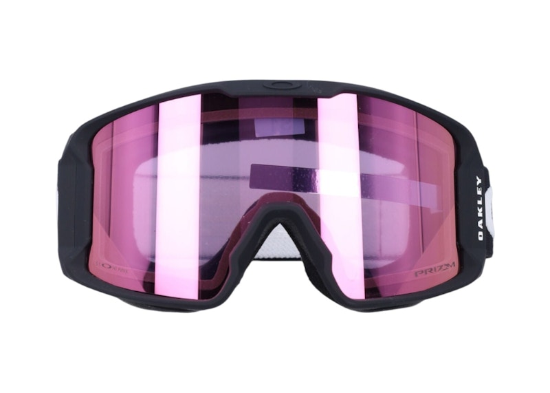 Oakley Line Miner M Sunglasses Matte Black Prizm Eyepink (OO7093