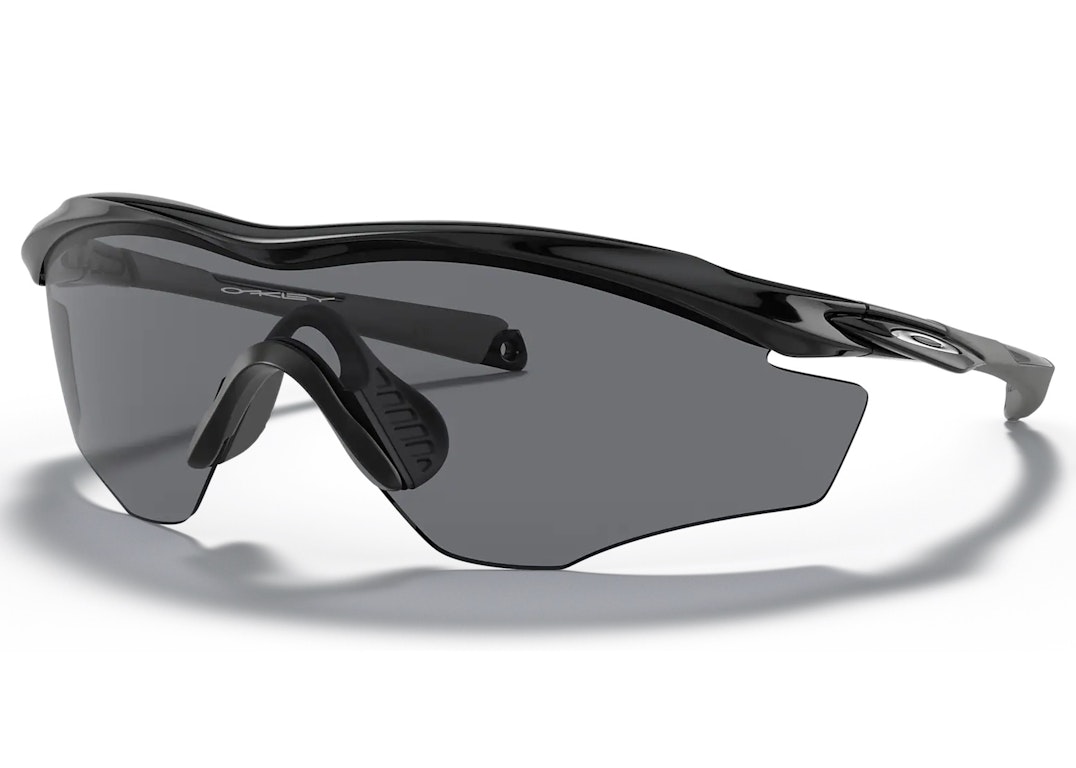 Pre-owned Oakley M2 Frame Xl Sunglasses Polished Black/grey (oo9343-01)