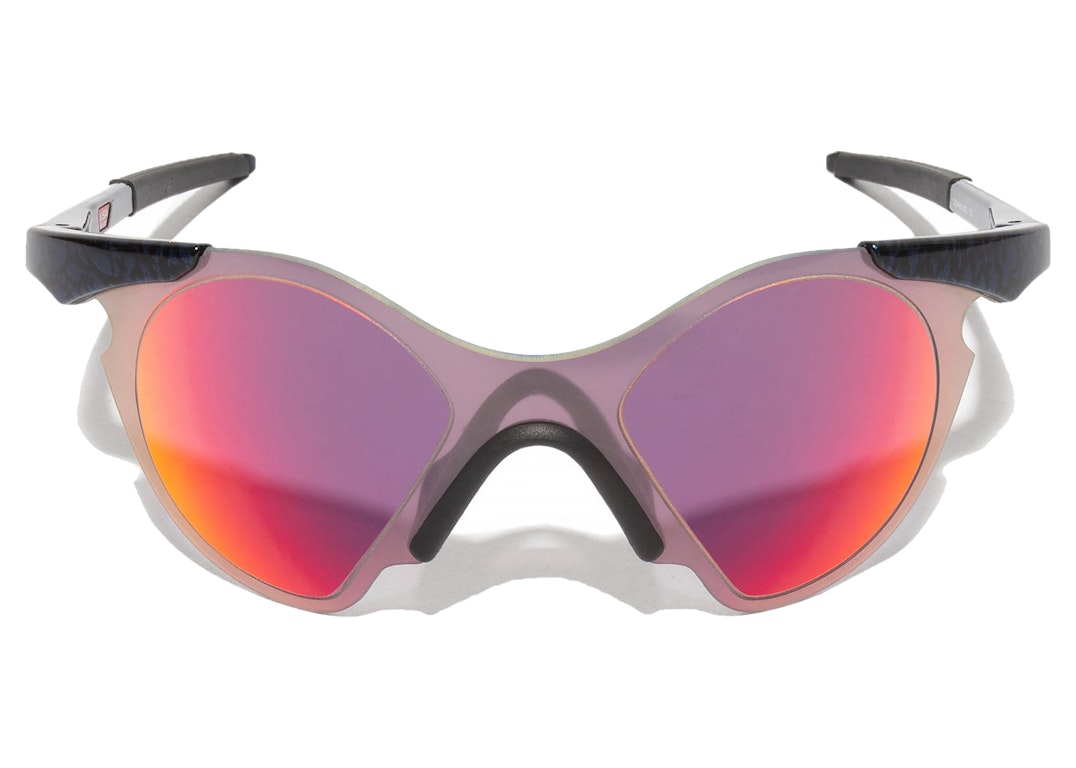 Pre-owned Oakley Muzm Sub Zero Planet X Prizm Road Sunglasses Red Prizm/road Matte (oo9468-0430)