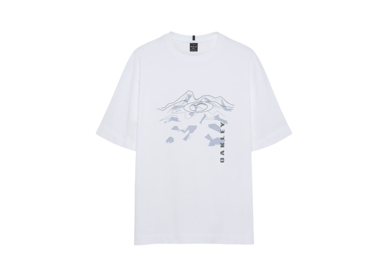 Oakley Mtn Ridge Tee White