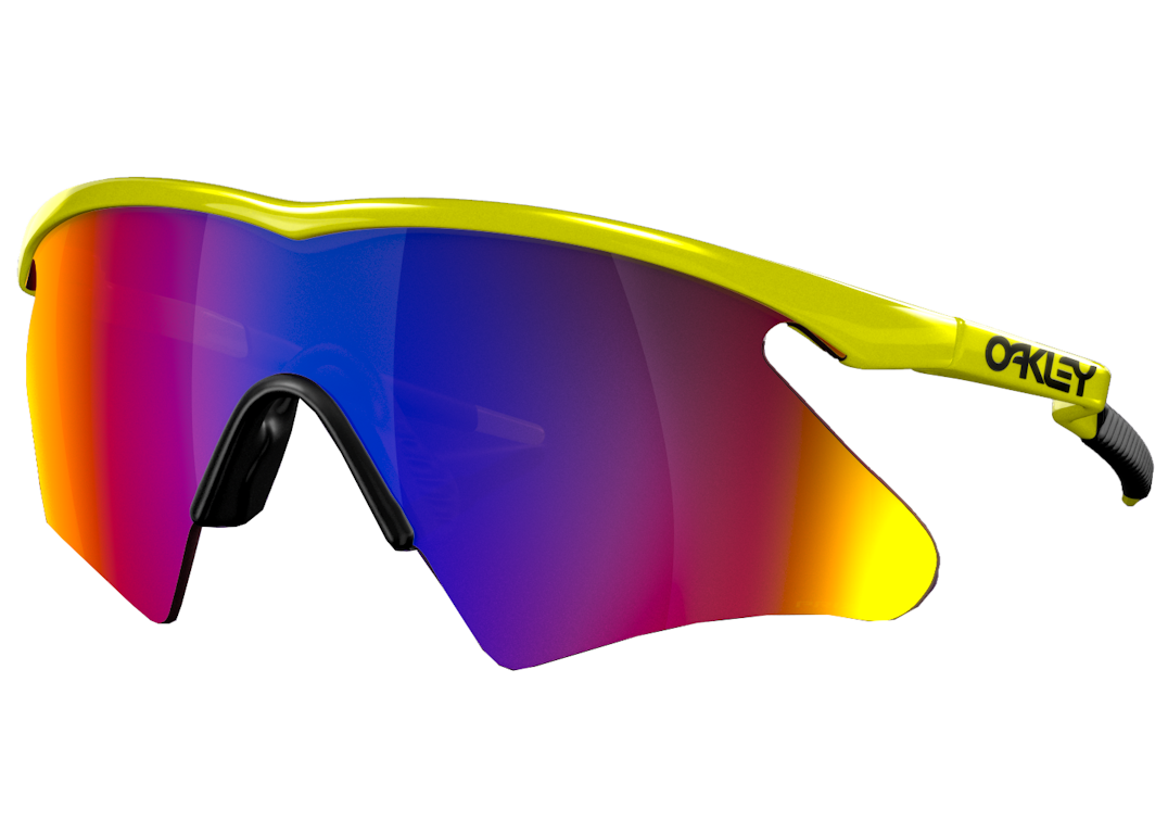 Pre-owned Oakley Mumbo Heater Sunglasses Tennis Yellow/prizm (oo9435-0544)