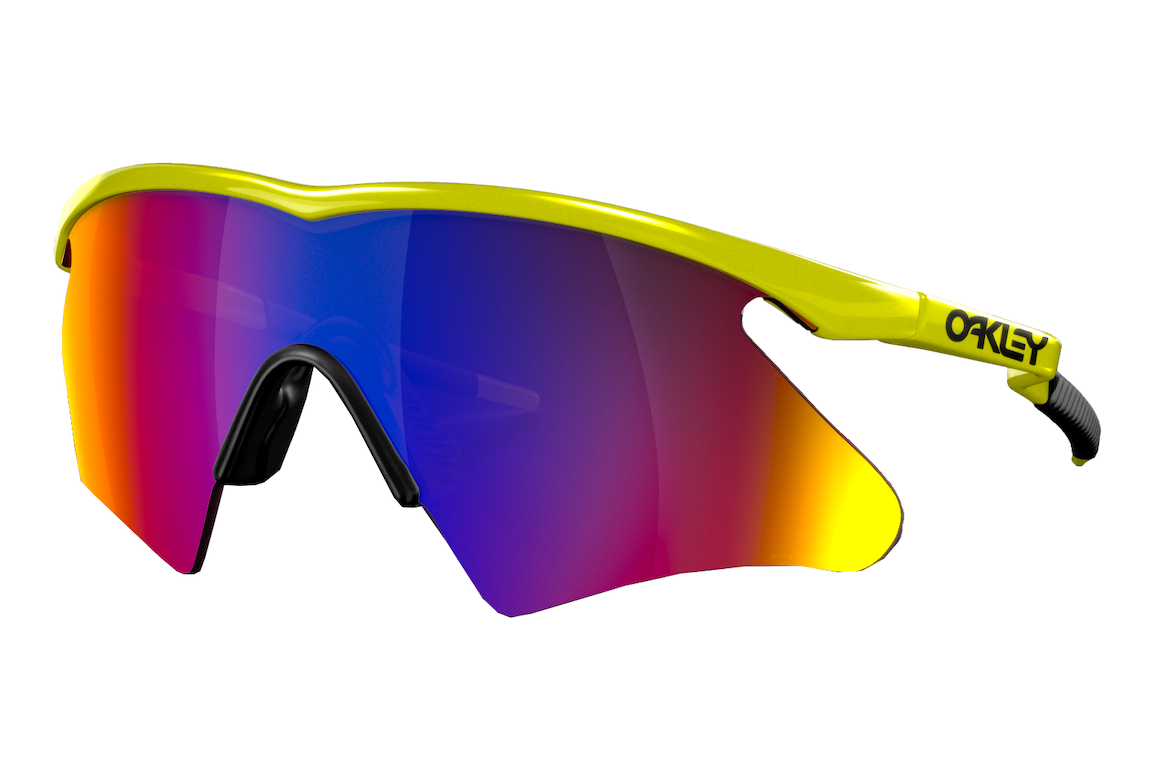 Pre-owned Oakley Mumbo Heater Sunglasses Tennis Yellow/prizm (oo9435-0544)
