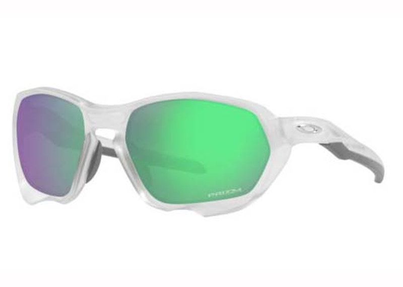 Pre-owned Oakley Men's Plazma Sunglasses In Matte Clear (oo9019/16)