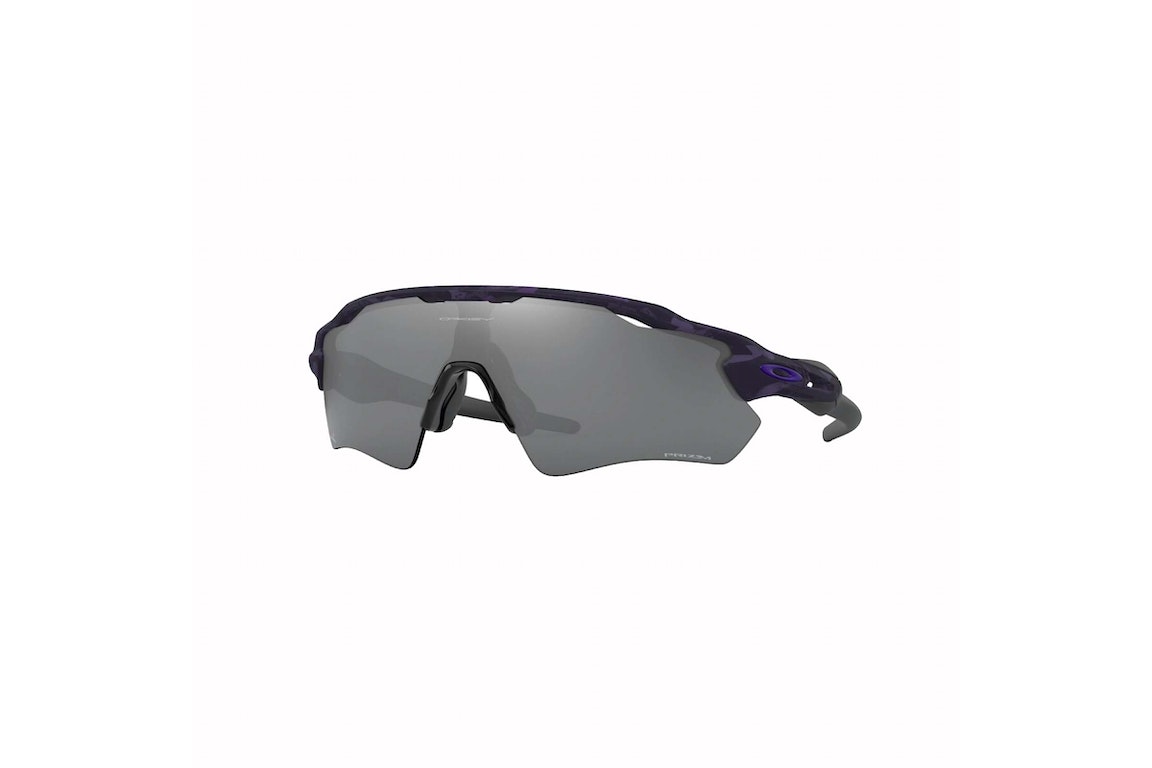 Pre-owned Oakley Radar Ev Path Sunglasses Black/purple (oo9208 9208a2)