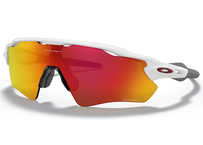 Oakley Radar EV Path Sunglasses Polished White/Prizm Ruby (OO9208