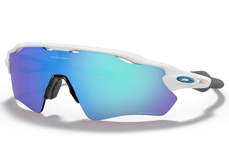 Oakley Radar EV Path Sunglasses Polished White/Prizm Sapphire (OO9208-7338)