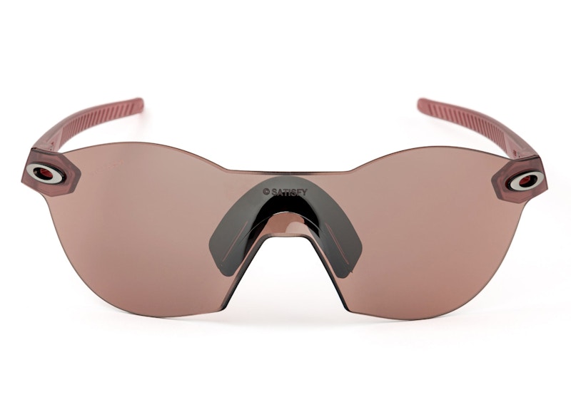 Pre-owned Oakley Satisfy Re:subzero Sunglasses In Dusty Rose (8429639237960)