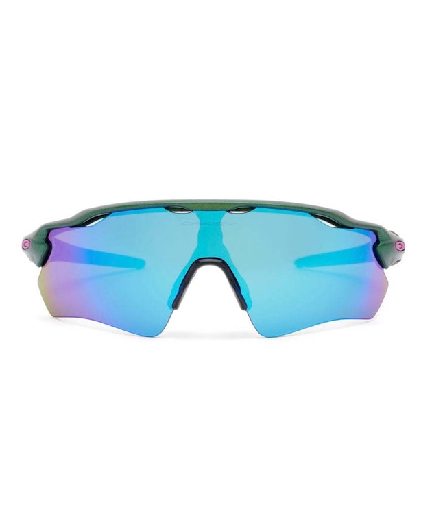 Pre-owned Oakley Sunglasses X Braind Dead Radar Ev Path Green/prizm Sapphire