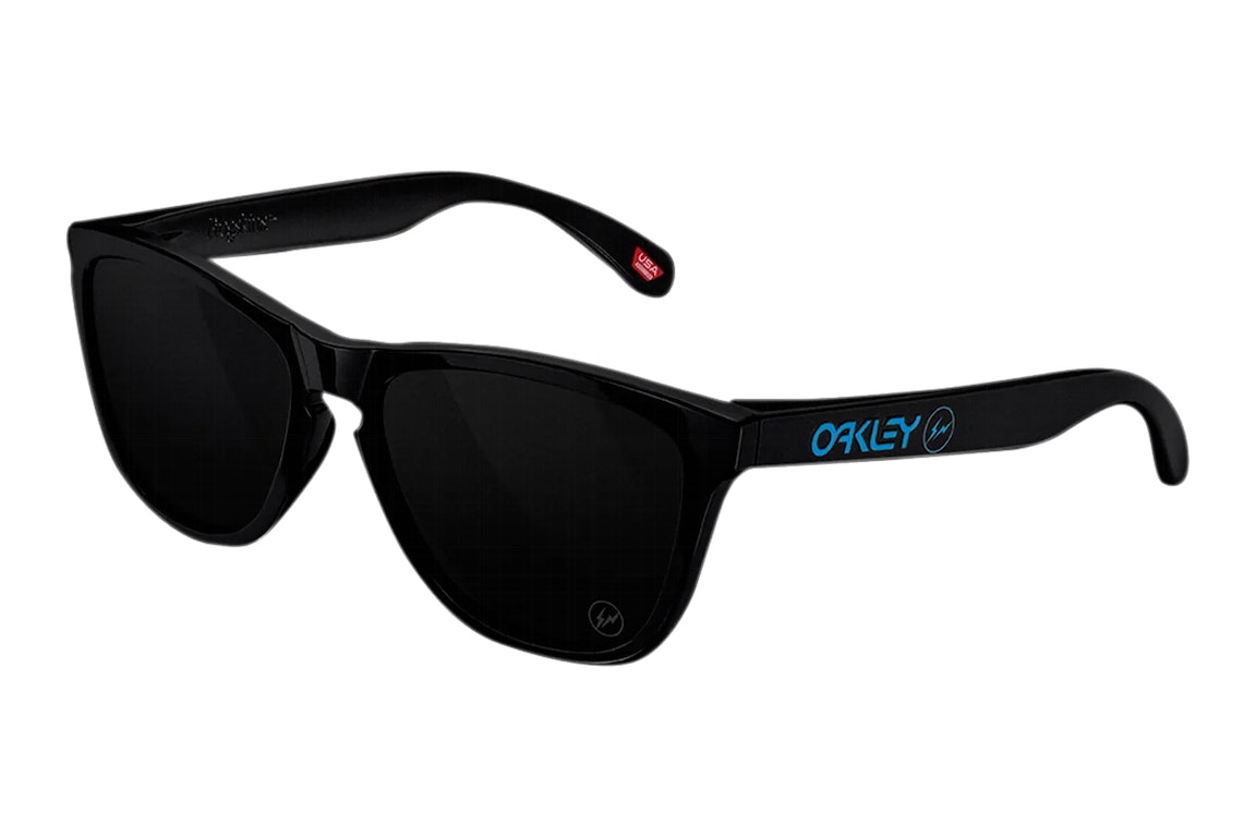 Pre-owned Oakley X Fragment Design Frogskins Sunglasses Blue/prizm Grey