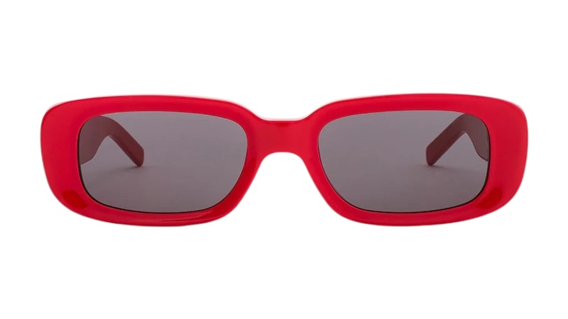 Pre-owned Off-white Men's Offwhite Sunglasses Acetatein Red/black In Multi