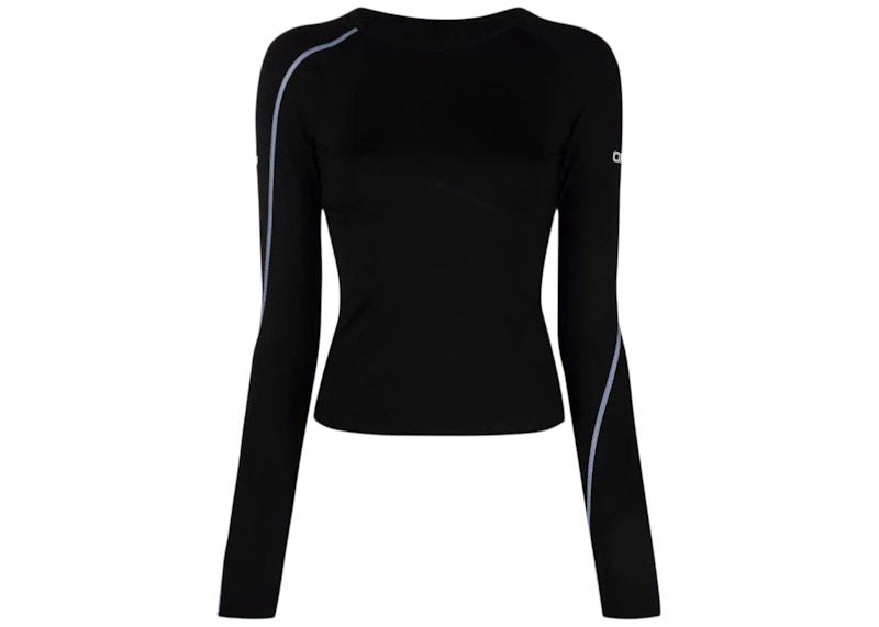 womens off white long sleeve t shirt