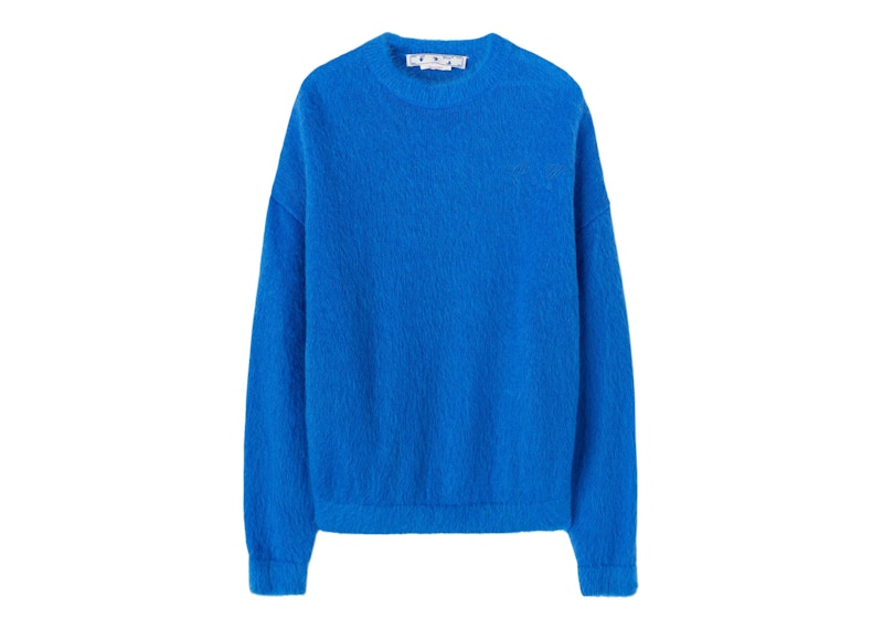 pale blue off white jumper