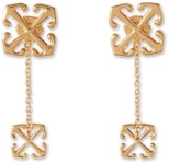 Louis Vuitton Louise Hoop Earrings Metal Gold 1689502