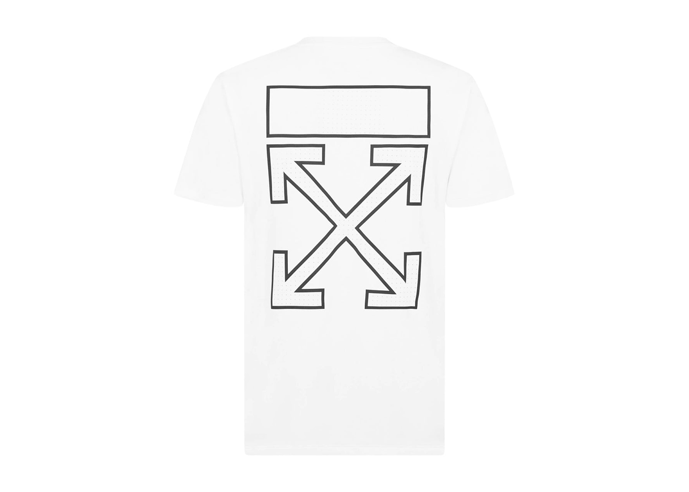 OFF-WHITE Arrow Outline S/S Sport T-Shirt White/Black Men's - US