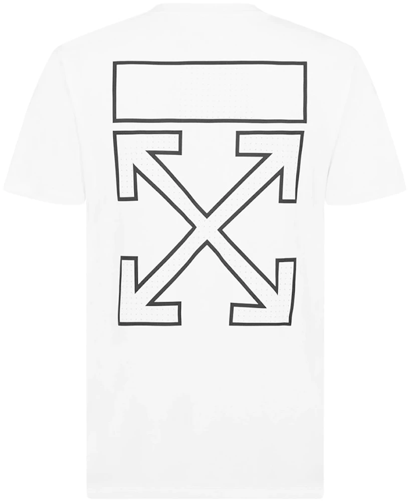 OFF-WHITE Arrow Outline S/S Sport T-Shirt White/Black Men's - US