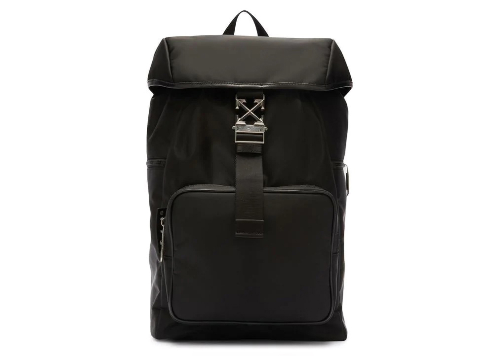 Human Made Nylon Ripstop Heart Backpack Black - FW22 - US