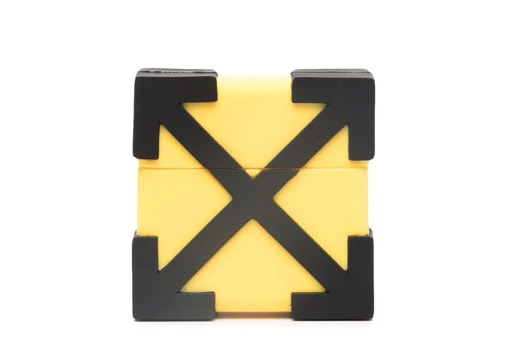 OFF-WHITE Arrow AirPods Pro Case Yellow/Black in PVC - US