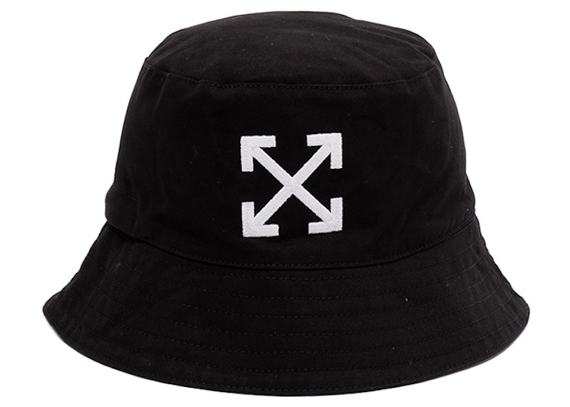 OFF-WHITE Arrows Bucket Widebrim Hat Black 男装- SS23 - CN