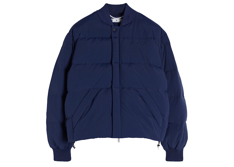 OFF-WHITE Arrows Puffer Blue 男装- FW21 - CN