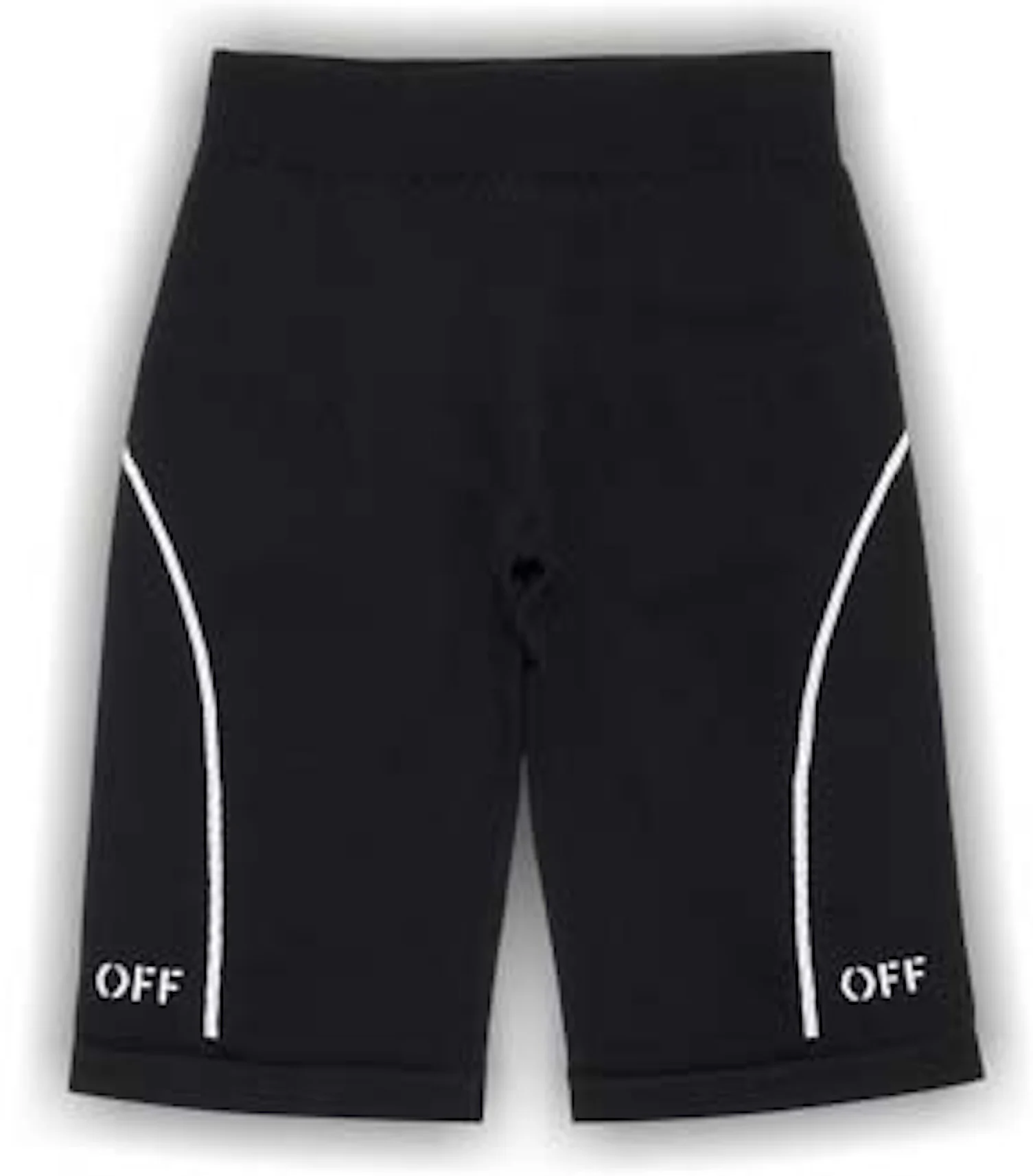 OFF-WHITE Athl Off Stamp Seaml Shorts Black/White - FW22 – DE