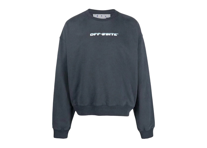 OFF-WHITE Flower Arrow Reg Crewneck Black - FW22 - US