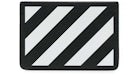 Off-White Binder Card Holder Black/White