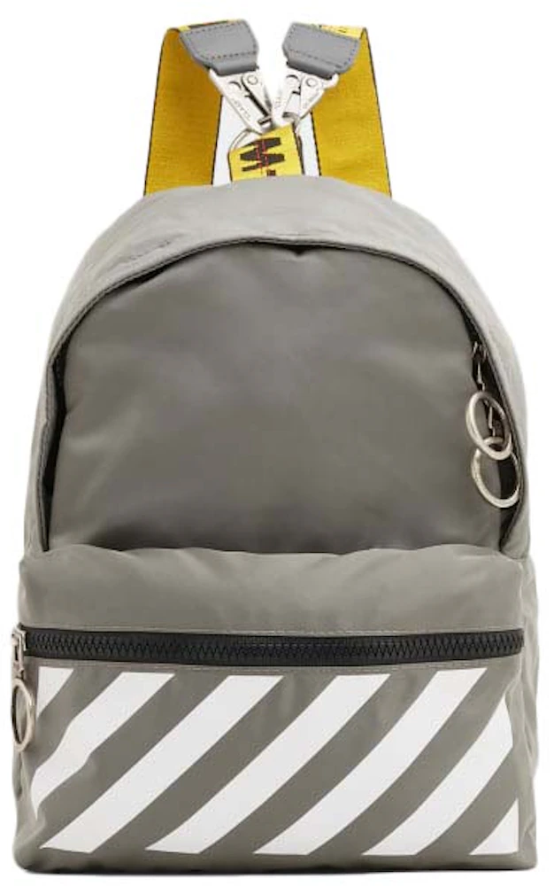 OFF-WHITE Binder Mini Backpack Black in Polyamide/Polyester with  Silver-tone - US