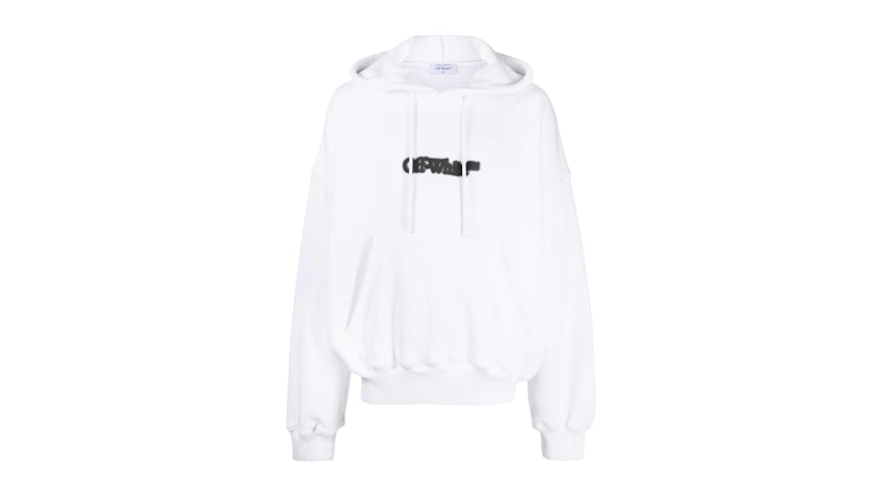 OFF-WHITE Blurr Book Over Hoodie White Men's - US