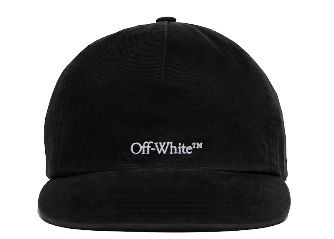 Pre-owned Off-white Bookish Baseball Cap Black