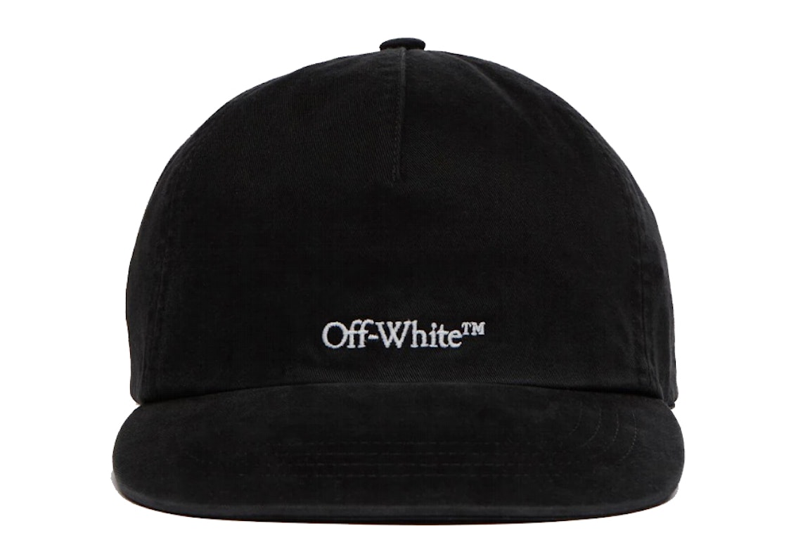 Pre-owned Off-white Bookish Baseball Cap Black