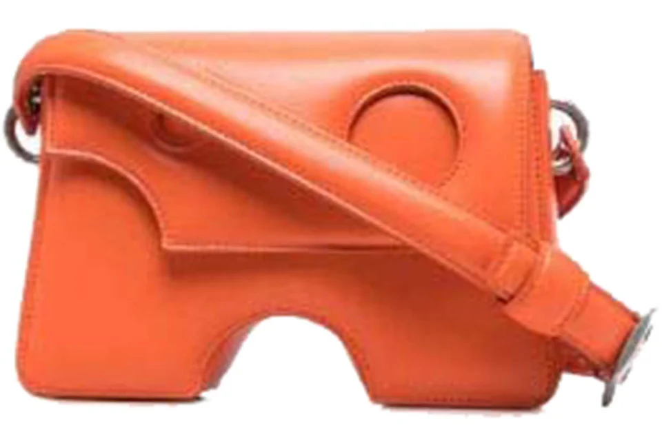 Orange off white purse Clearance