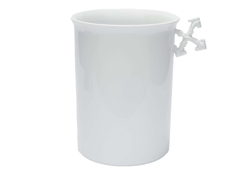 Pre-owned Off-white Offwhite C/o Ginori 1735 Ivy Arrow Large Vase